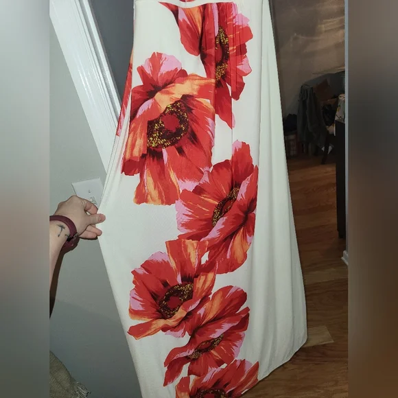 BISOU BISOU foral dress size 10 - Picture 4 of 5